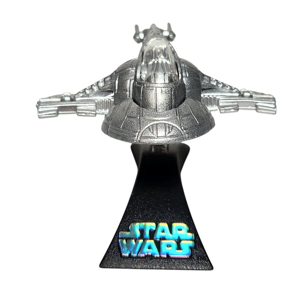 Star Wars Boba Fett Slave 1 Titanium Limited Die-Cast 2006 Hasbro New Open Box